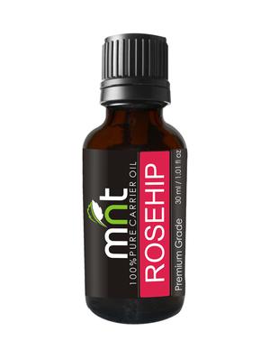 mnt rosehip cold pressed carrier oil (30ml) - pure natural for aromatherapy, skin & hair care - 15336581 - Standard Image - 2