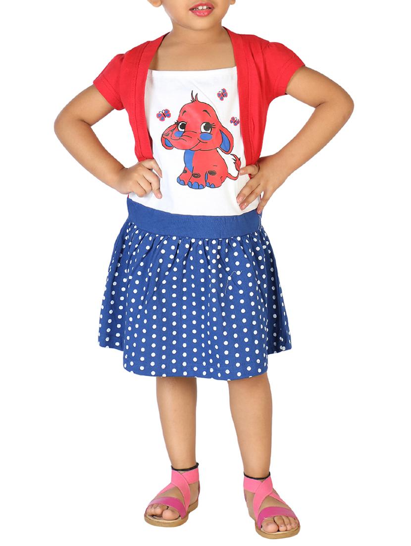 multi colored cotton frock - 15338465 - Zoom Image - 1