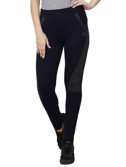 mid-rise solid track pant - 15338479 - Standard Image - 1