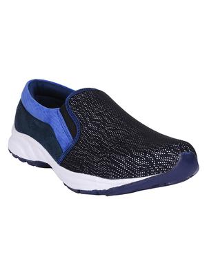 blue Mesh slip on sport shoes - 15338495 - Standard Image - 1