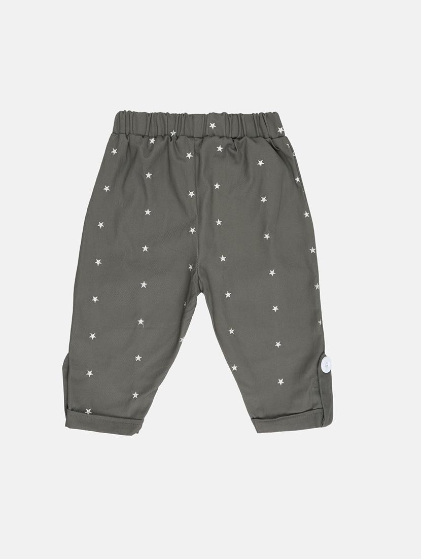 grey cotton three fourth - 15338497 - Zoom Image - 1
