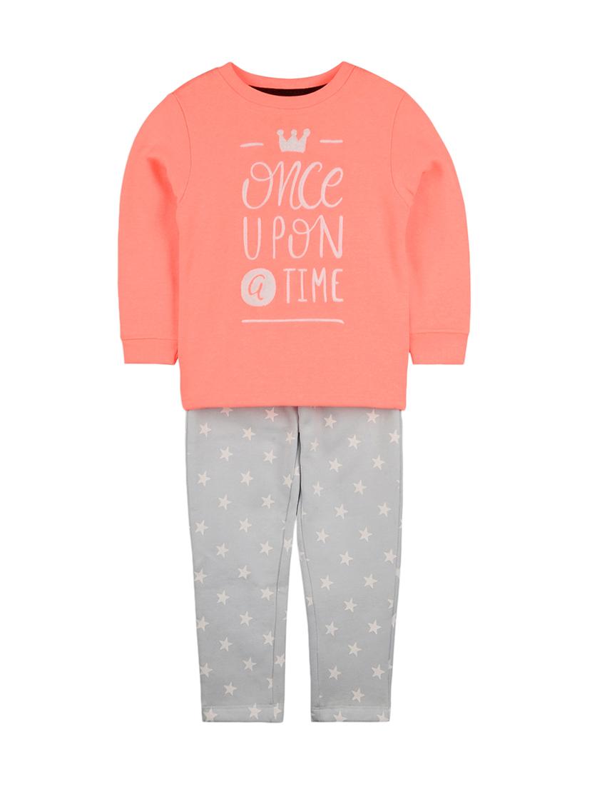 multi colored cotton blend full length set - 15338681 - Zoom Image - 1
