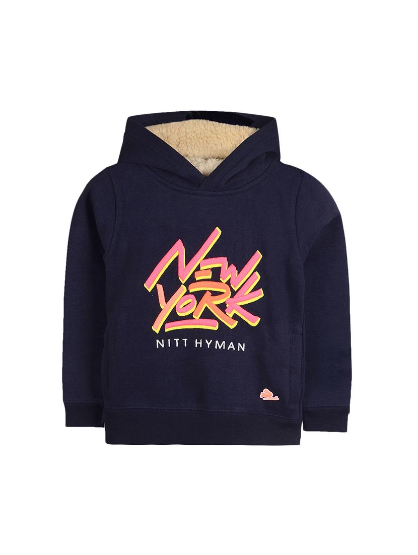 blue cotton sweatshirt - 15338689 - Zoom Image - 1