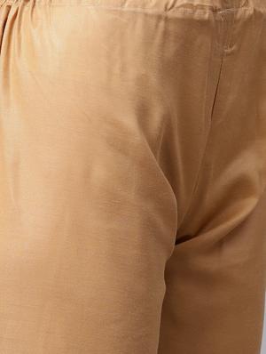 embroidered unstitched straight pant suit - 15338739 - Standard Image - 4