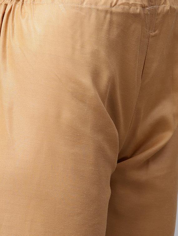 embroidered unstitched straight pant suit - 15338739 - Zoom Image - 4
