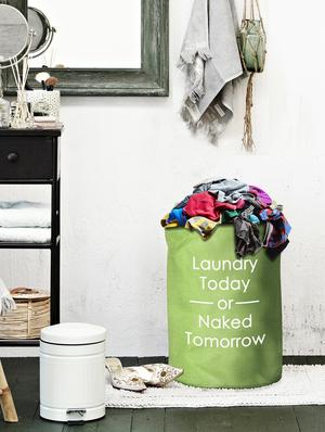 Super Large Premium Coating Foldable Round Laundry bag with Carry Handle - 15338841 - Standard Image - 1