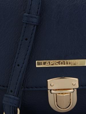 blue leatherette (pu) regular sling bag - 15338894 - Standard Image - 4