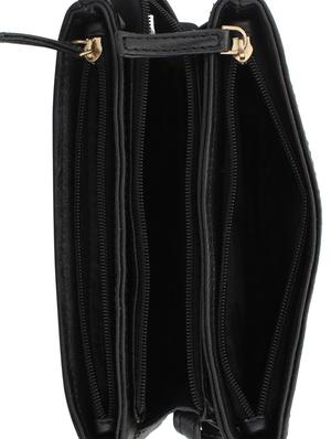 black leatherette (pu) regular sling bag - 15338903 - Standard Image - 3