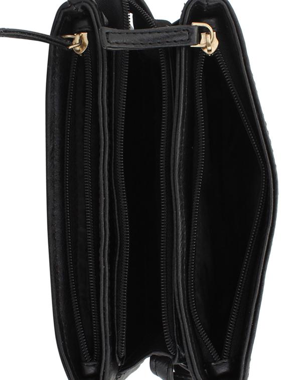 black leatherette (pu) regular sling bag - 15338903 - Zoom Image - 3