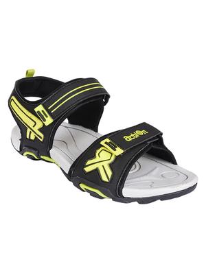 black leatherette back strap floaters - 15338994 - Standard Image - 1