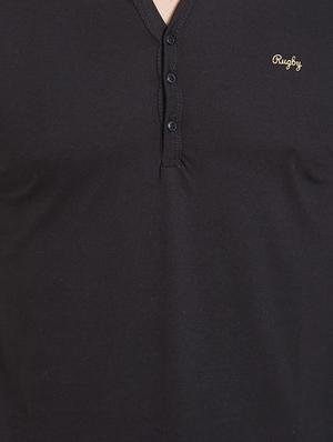 black cotton t-shirt - 15339164 - Standard Image - 4