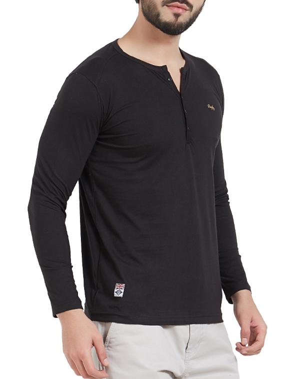 black cotton t-shirt - 15339164 - Zoom Image - 2