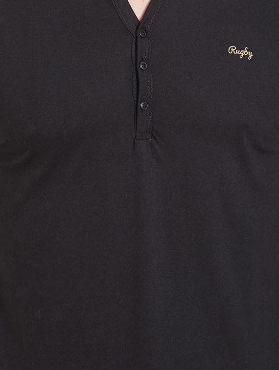 black cotton t-shirt - 15339164 - Zoom Image - 4