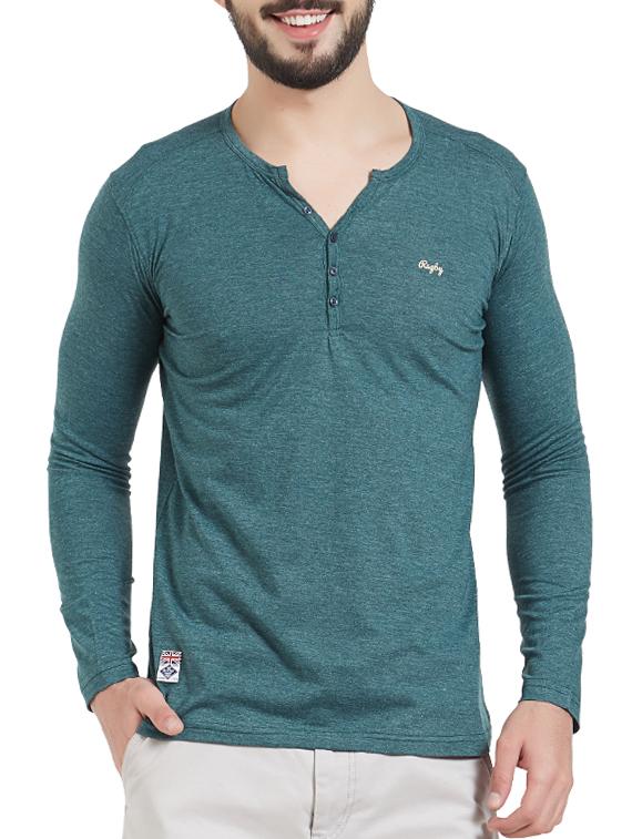 green cotton t-shirt - 15339165 - Zoom Image - 1