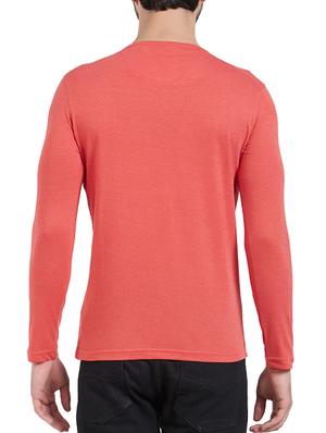 red cotton t-shirt - 15339168 - Standard Image - 3