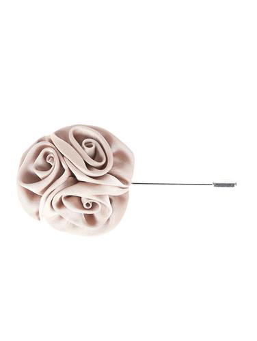 beige polyester lapelpin - 15339229 - Very Small Image - 1