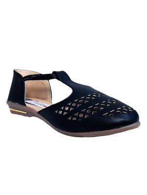 black closed back sandal - 15339297 - Standard Image - 1