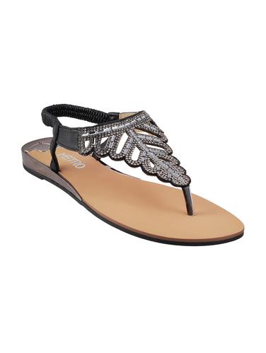black back strap sandal - 15339494 - Very Small Image - 1