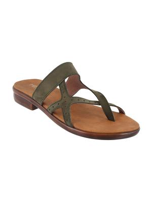 green one toe sandal - 15339519 - Standard Image - 1