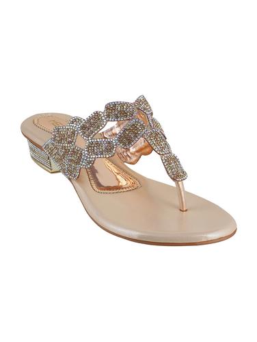gold toe separator sandal - 15339534 - Very Small Image - 1