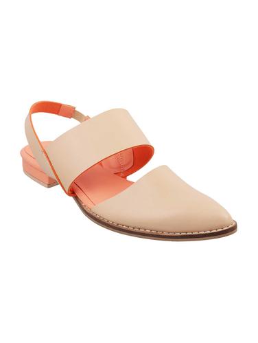 beige leatherette back strap sandals - 15339703 - Very Small Image - 1