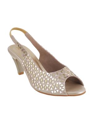 beige back strap sandals - 15339780 - Standard Image - 1