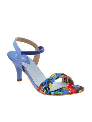 light blue back strap sandals - 15339787 - Standard Image - 1