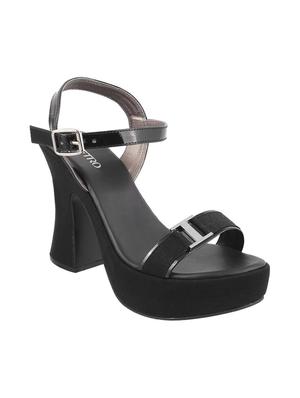 black ankle strap sandals - 15339811 - Standard Image - 1