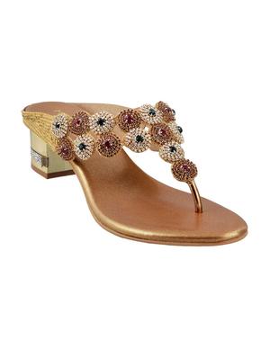 gold toe separator sandals - 15339908 - Standard Image - 1