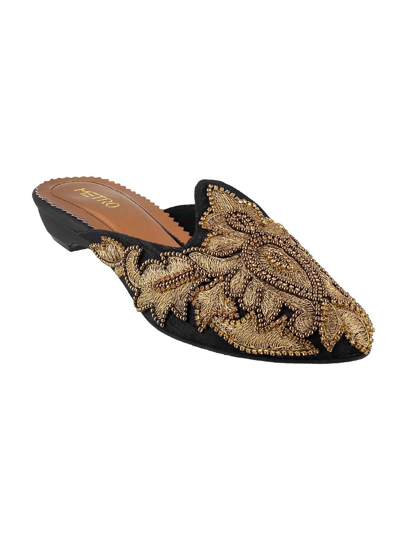 black mules slip on sandals - 15339911 - Zoom Image - 1