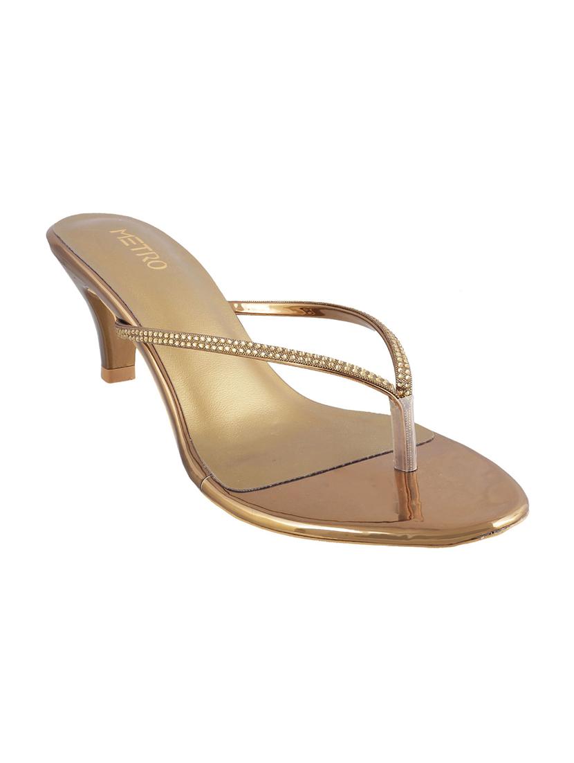 gold toe separator sandals - 15339941 - Zoom Image - 1