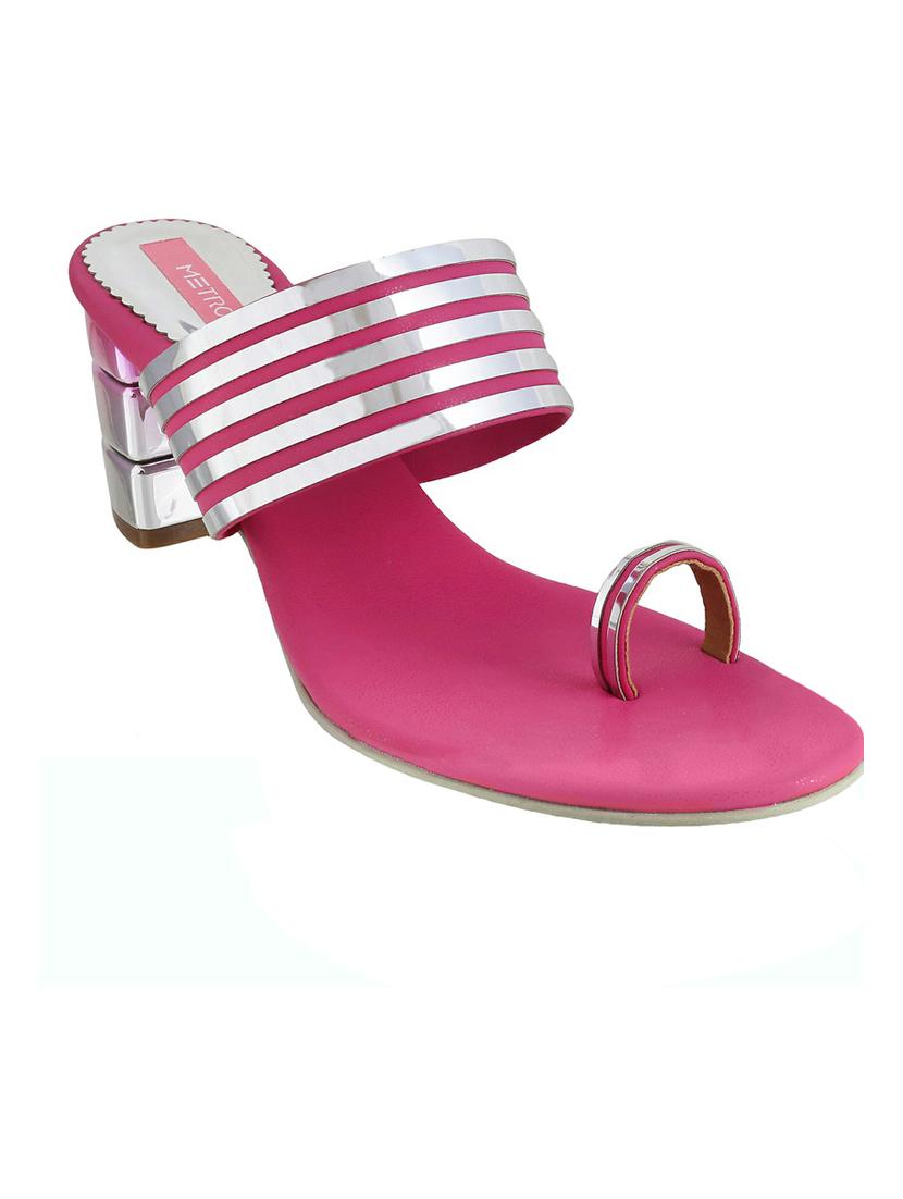 pink one toe sandals - 15339965 - Zoom Image - 1