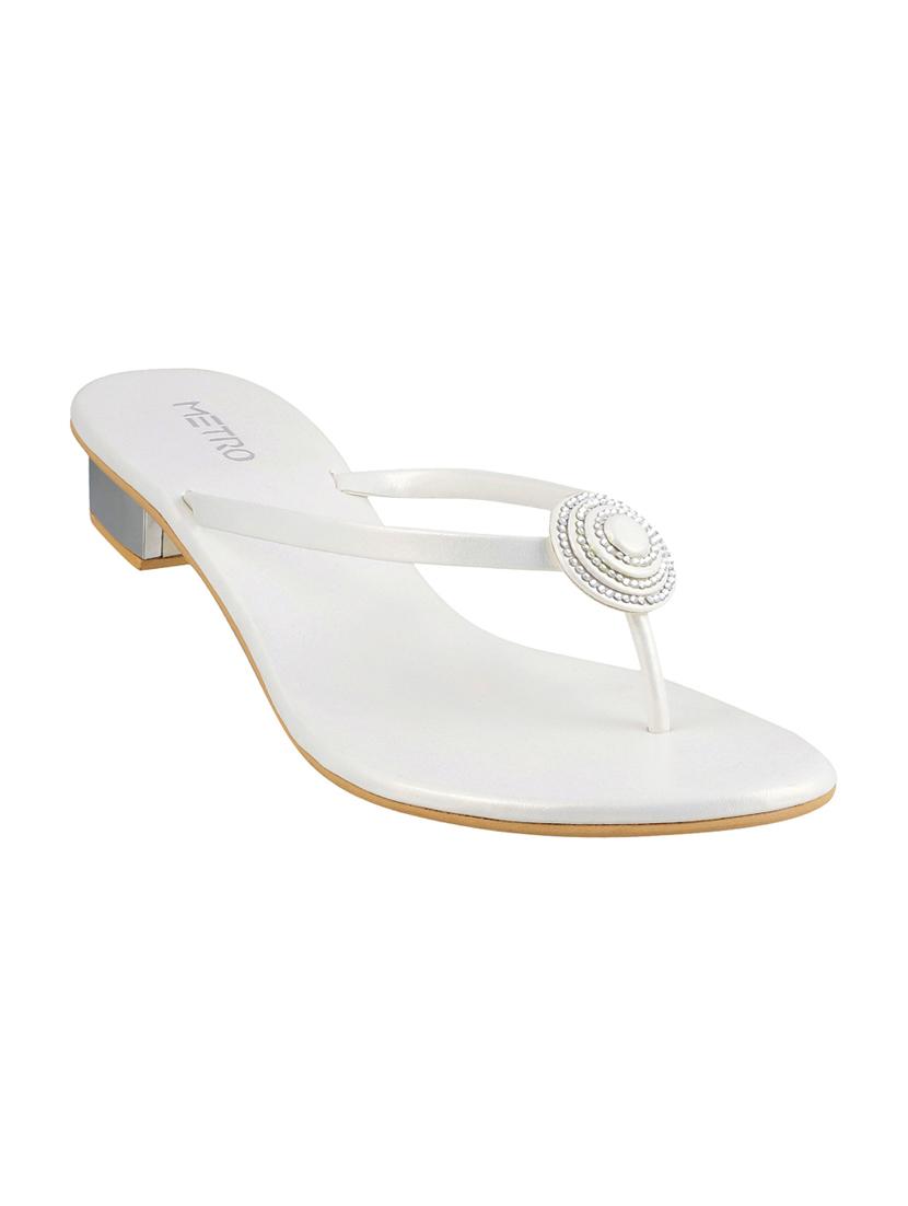 white toe separator sandals - 15340014 - Zoom Image - 1