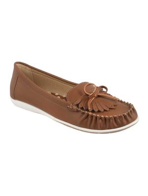 brown slip on loafers - 15340027 - Standard Image - 1