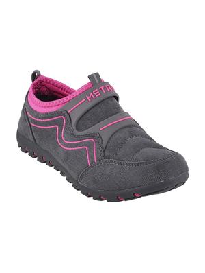 grey slip on casual shoes - 15340058 - Standard Image - 1