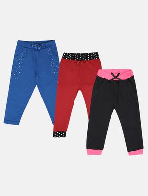 multi colored cotton jogger - 15340081 - Standard Image - 1