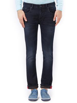 blue cotton washed jeans - 15340120 - Standard Image - 1
