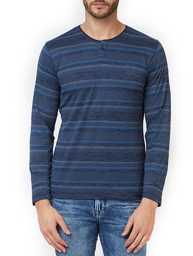 blue cotton t-shirt - 15340254 - Very Small Image - 1