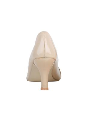 beige slip on pumps - 15340300 - Standard Image - 3