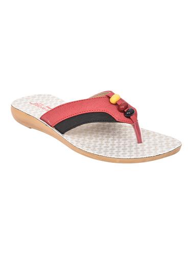 pink toe separator slippers - 15340586 - Very Small Image - 1