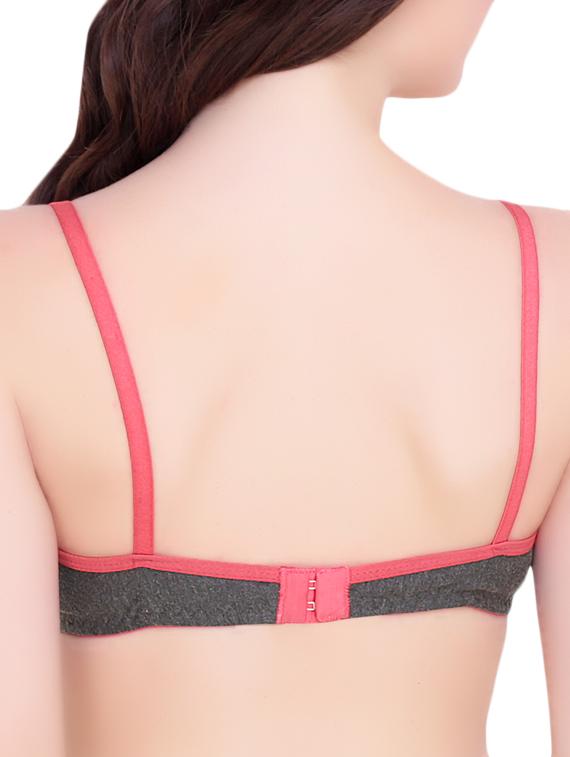 color block solid bra - 15340832 - Zoom Image - 2