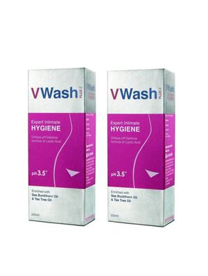 V wash Intimate Hygiene (Pack of 2) Intimate Wash 200ml Each - 15340853 - Standard Image - 1