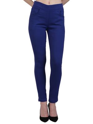 high waist solid jegging - 15340994 - Standard Image - 1