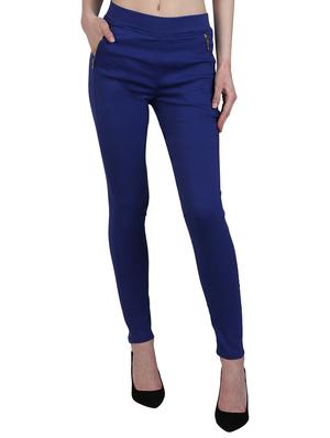 high waist solid jegging - 15340995 - Standard Image - 1
