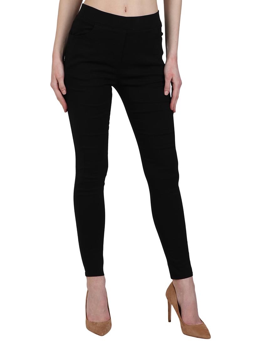 high waist solid jegging - 15341002 - Zoom Image - 1