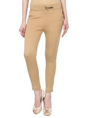 mid-rise zip detailing jeggings - 15341020 - Standard Image - 1