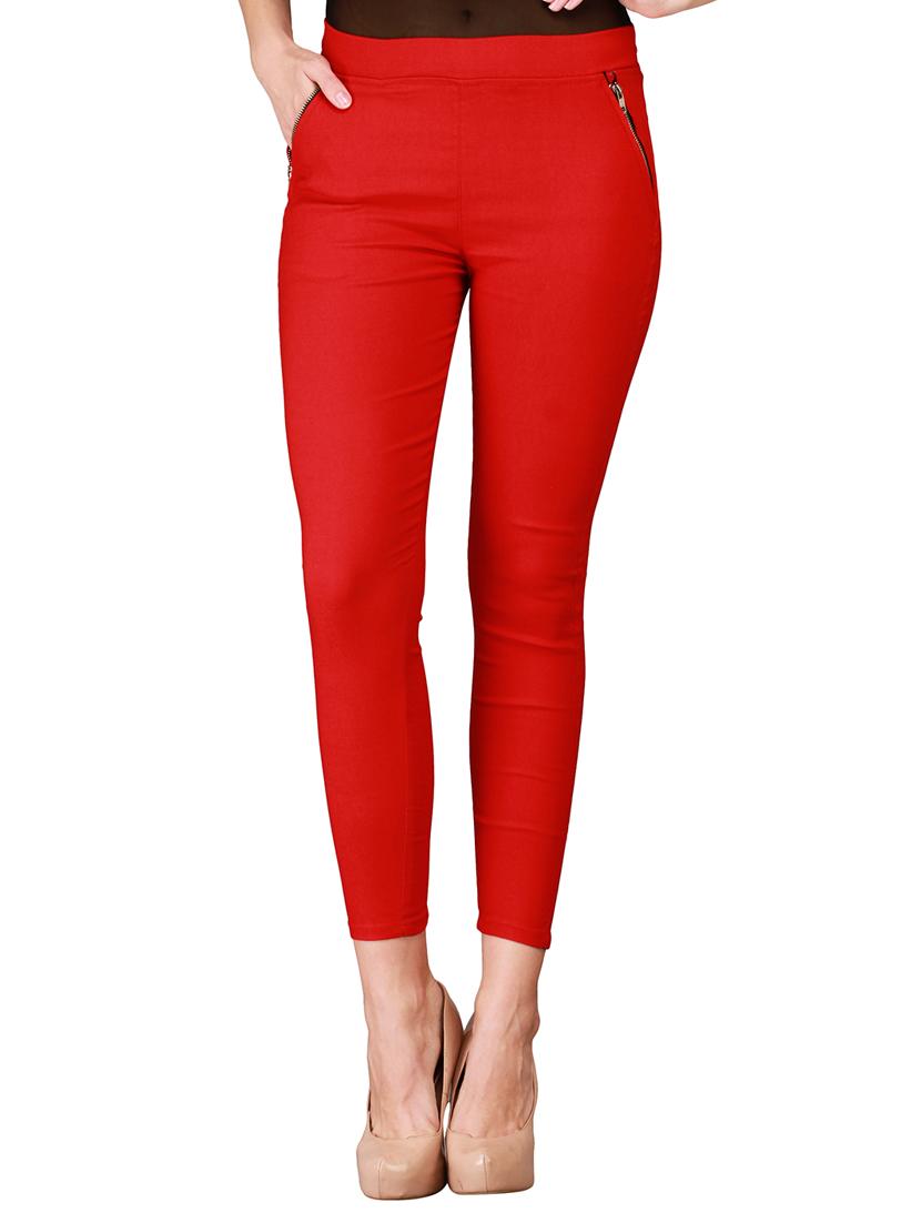 mid rise ankle length jeggings - 15341023 - Zoom Image - 1