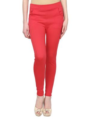 mid rise ankle length jeggings - 15341025 - Standard Image - 1