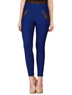 high waist solid jegging - 15341037 - Standard Image - 1