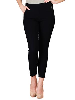 mid waist solid jegging - 15341040 - Standard Image - 1